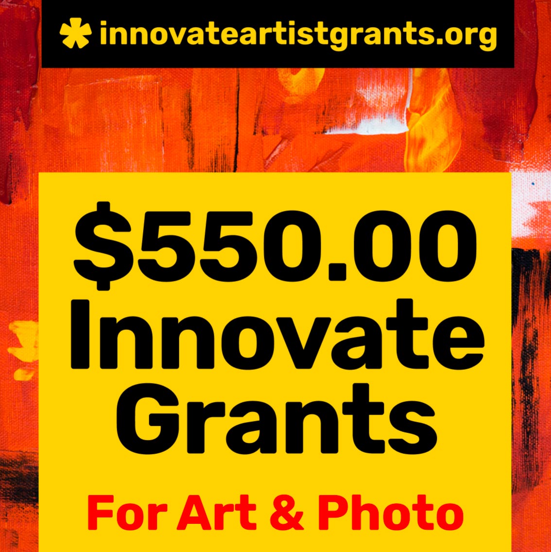 Innovate Grants for Artists and Photographers