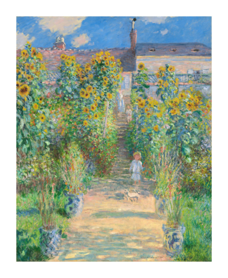 The Artist's Garden at Vétheuil, 1880