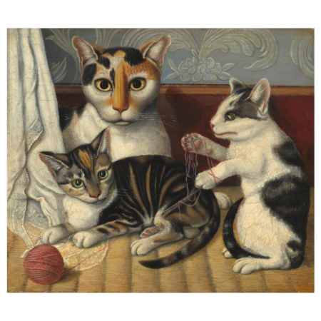 Cat and Kittens, c. 1872/1883