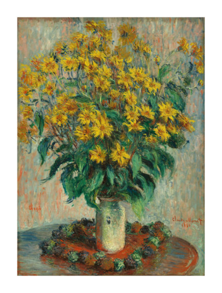 Jerusalem Artichoke Flowers, 1880